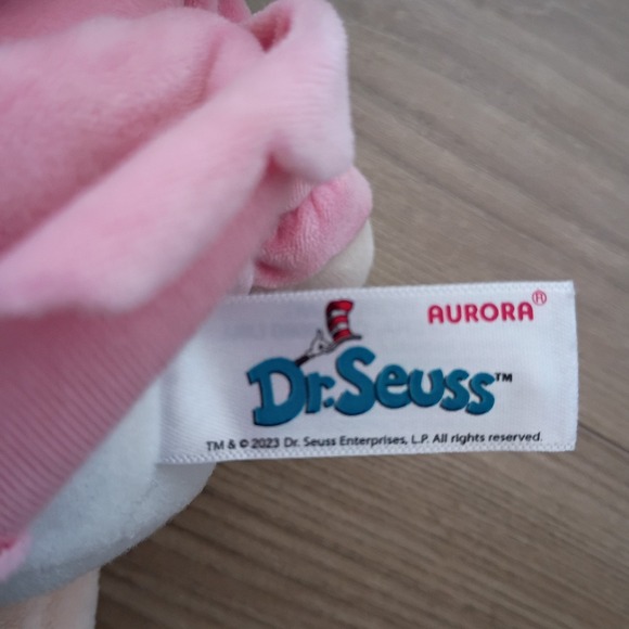 Dr Seuss Cindy Lou Who Plush Doll 11" Stuffed Toy Pink Dress Girl Aurora 2020 - Picture 4 of 5